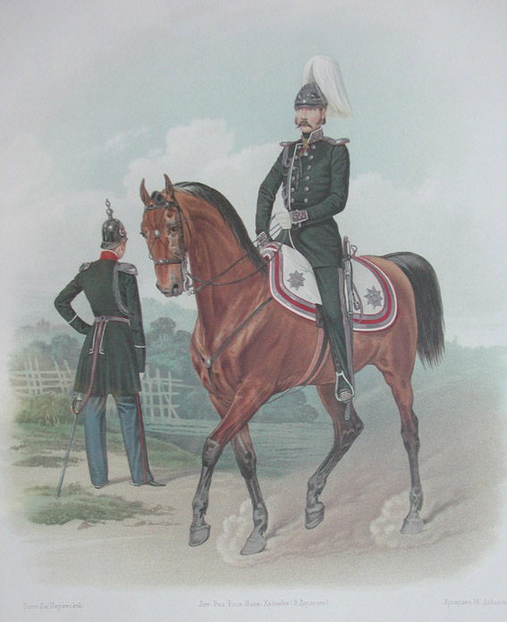 Henkivartiokaartin upseereita