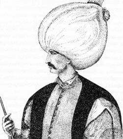 sulttaani Soliman I suuri (1520-66)